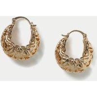 Textured Hoop Earrings