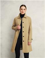 Cotton Rich Showerproof Belted Trench Coat