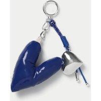 Blue Heart Bag Charm