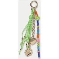 Multi Beaded Colourful Bag Charm