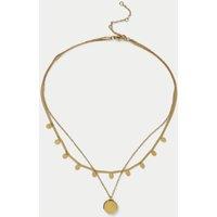 Hexagon Multirow Necklace