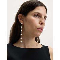 Pearl Shoulder Duster Earrings