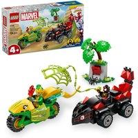 LEGO Marvel Spidey And His Amazing Friends Spin and Electro Dinosaur Vehicle Chase (4+ Yrs)