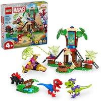 LEGO Marvel Spidey And His Amazing Friends Spidey and Gobbys Raptor Battle at Tree House HQ (4+ Yrs)