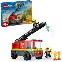 LEGO City Fire Engine with Ladder Toy Playset (4+ Yrs)