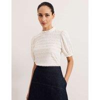 Lace Puff Sleeve Top