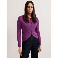 Textured Button Front Cardigan