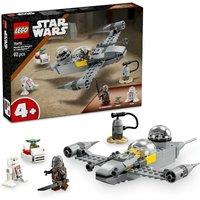 LEGO Star Wars Mando and Grogus N-1 Starfighter (4+ Yrs)