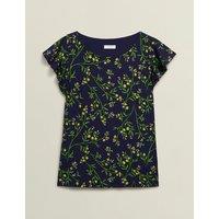Floral Frill Sleeve Top