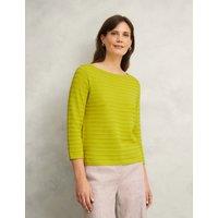 Pure Cotton Textured Jumper