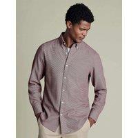 Slim Fit Pure Cotton Check Flannel Shirt
