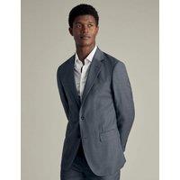Slim Fit Pure Wool Stretch Suit Jacket