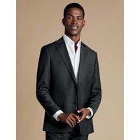 Slim Fit Pure Wool Twill Suit Jacket