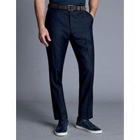 Regular Fit Pure Wool Suit Trousers