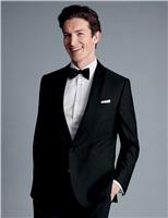 Regular Fit Super 120 s Wool Tuxedo Jacket