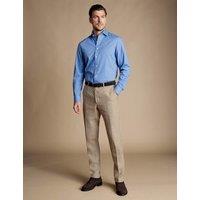 Slim Fit Pure Linen Trousers