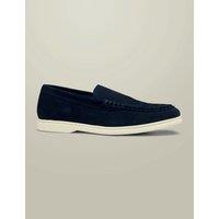 Suede Slip On Shoes