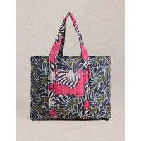 Pure Cotton Printed Reversible Beach Bag