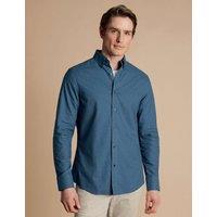 Regular Fit Brushed Cotton Check Shirt
