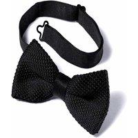 Pure Silk Knitted Bow Tie