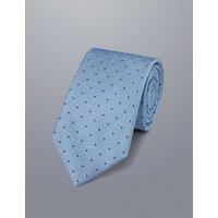 Polka Dot Pure Silk Tie