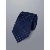 Polka Dot Pure Silk Tie