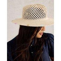 Open Weave Fedora Hat