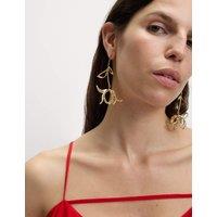 Casted Drop Earrings
