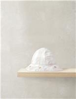 Kids Gingham Floral Reversible Sun Hat (0-12 Mths)