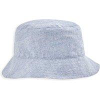 Kids Pure Cotton Striped Reversible Sun Hat (0-3 Yrs)