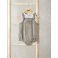 2pc Cotton Rich Striped Outfit (0-12 Mths)