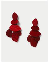 Resin Cascade Drop Earrings