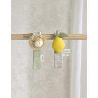 2pk Lion & Lemon Wrist Rattles (0+ Mths)
