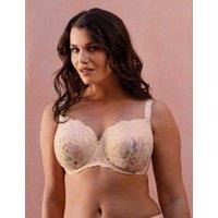 Fantasie Pippa Floral Lace Wired Side Support Bra (D-J) Pink Mix