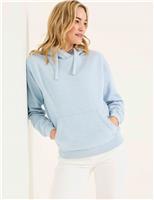 FatFace Cotton Rich Hoodie Blue