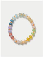 Multi Bead Natural Stone Bracelet