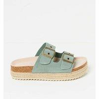 Flat Buckle Sandals