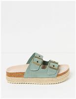 Flat Buckle Sandals