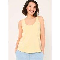 Pure Cotton Scoop Neck Vest