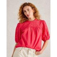 Pure Cotton Broderie Top