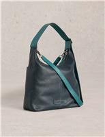 White Stuff Leather Cross Body Bag Tan