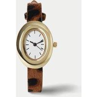 M&S ANIMAL PRINT WATCH Brown