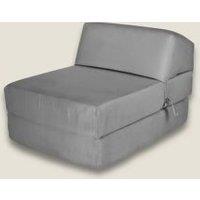 Grey Single Chair Bed