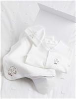 Molly & Monty Personalised Classic Starter Set (0-1 Yrs) White