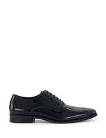 Dune London Wide Fit Leather Oxford Shoes Black