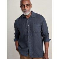 Pure Linen Flannel Shirt