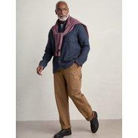 Pure Linen Grandad Collar Shirt