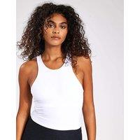 Spacedye Refocus Scoop Neck Crop Vest Top