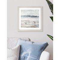 Sand Pipers Square Framed Art
