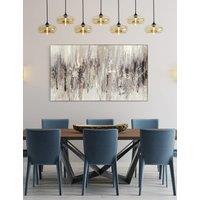 Elemental Abstract Rectangle Framed Art